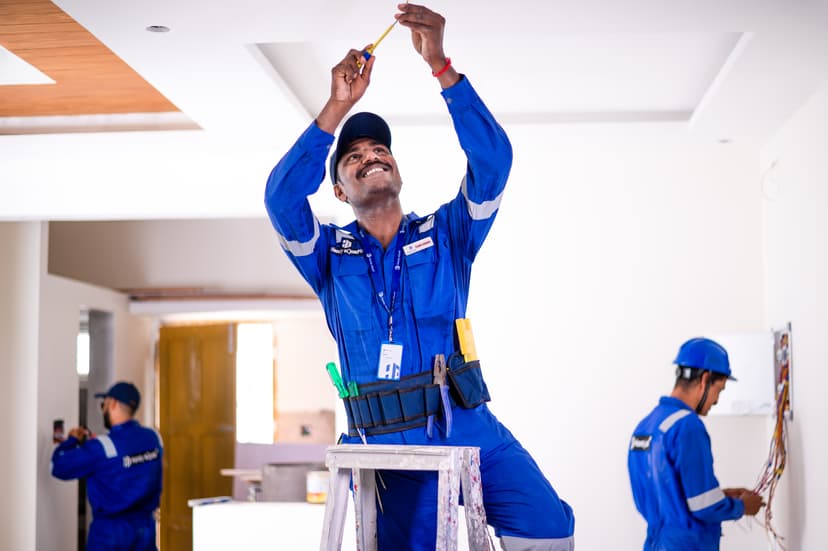 Electrical works and maintenance