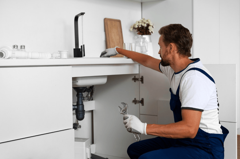 Kitchen renovation plumbing