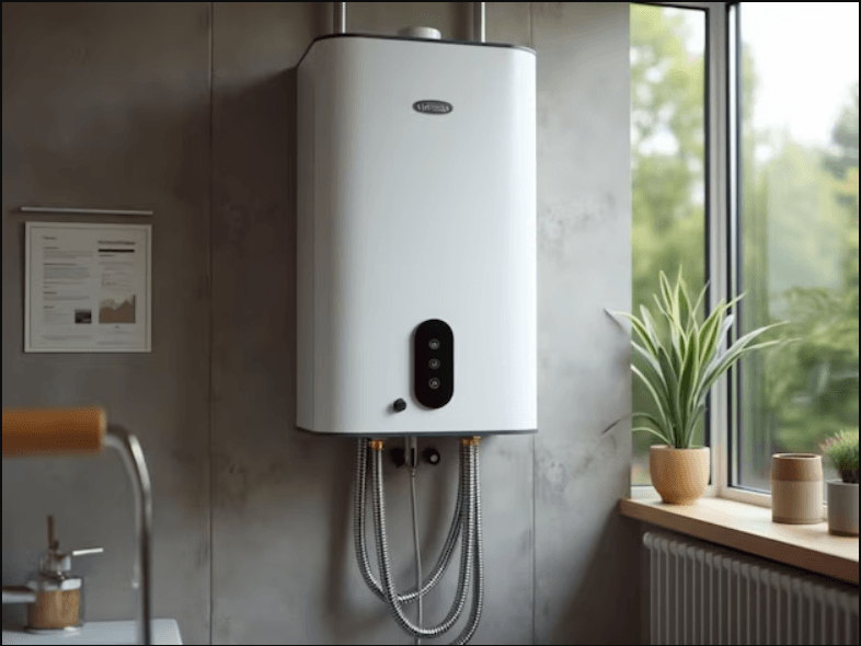 Water heater geyser repair