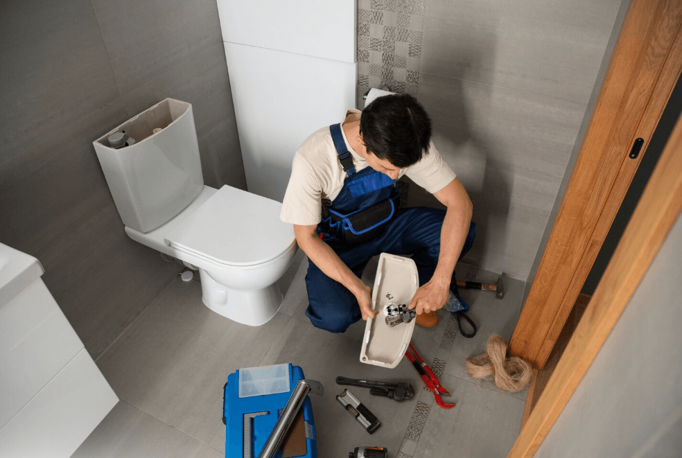 Toilet flush repair