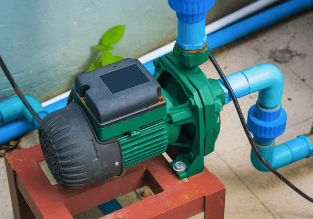 Motor pump installation